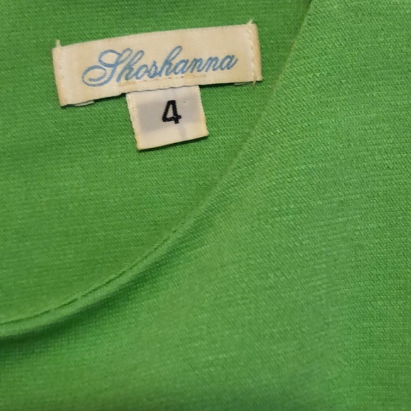 Green Dress with Pockets - Picture 2 of 2